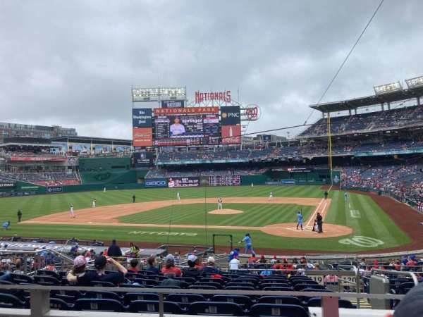 Nationals Park, section: 119, row: L, seat: 1