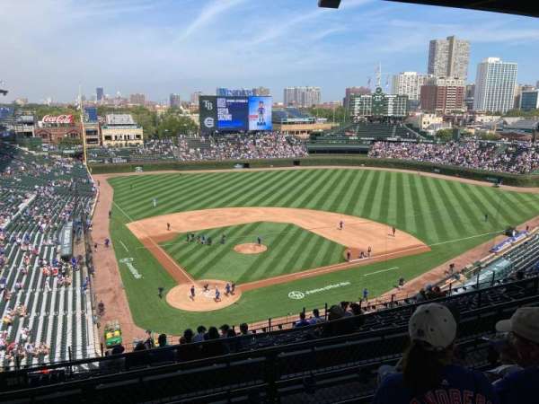 Wrigley Field, section: 420R, row: 4, seat: 11