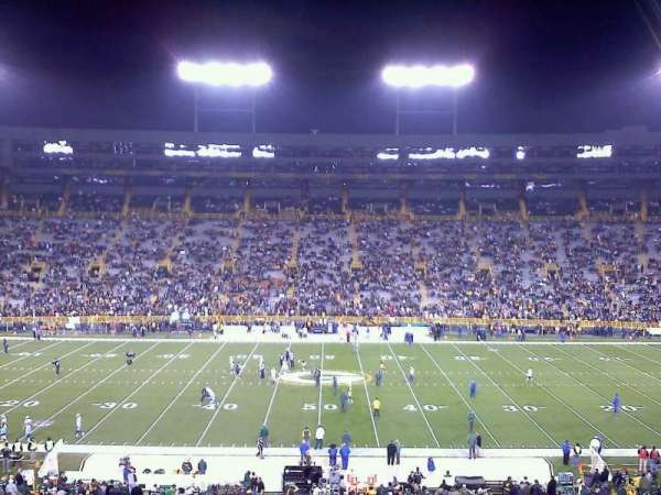 Lambeau Field, section: 120, row: 55, seat: 15