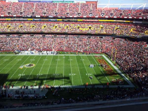 Northwest Stadium, section: 453, row: 1, seat: 5