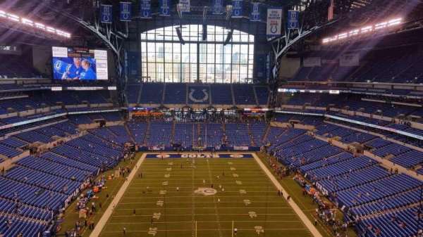 Lucas Oil Stadium, section: 627, row: 4, seat: 6