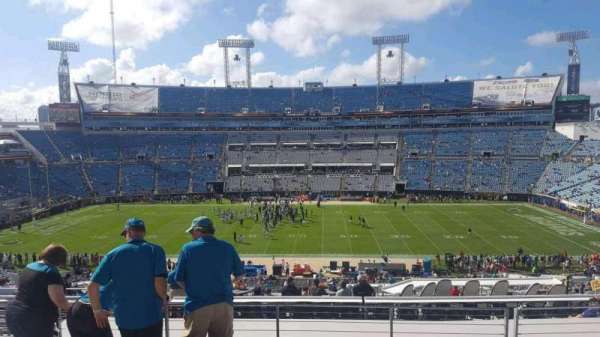 EverBank Stadium, section: 236, row: F, seat: 16