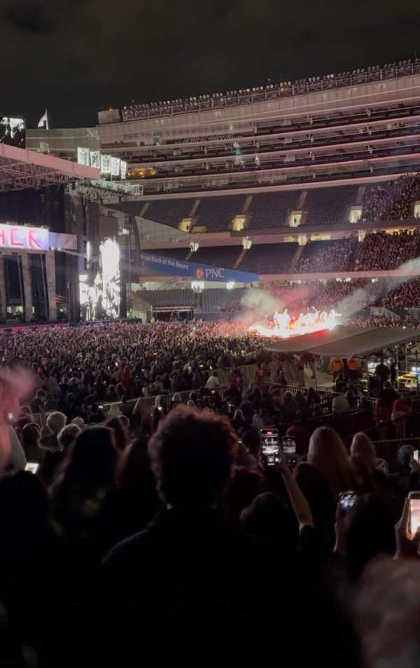 Soldier Field, section: 138, row: 10, seat: 4