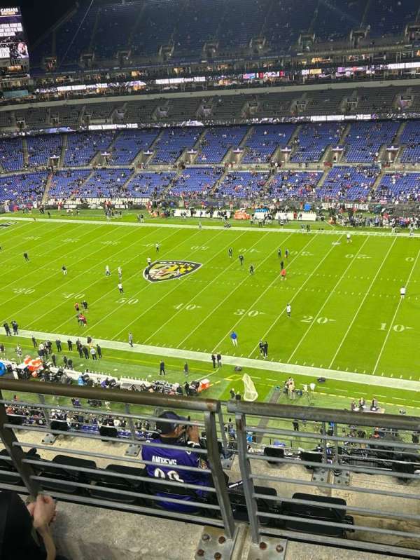 M&T Bank Stadium, section: 523, row: 6, seat: 7