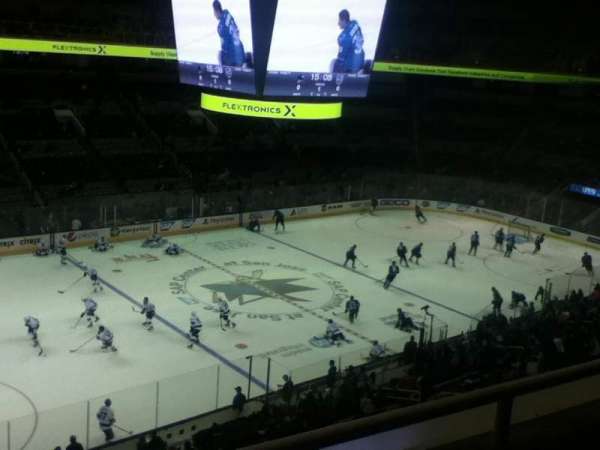 SAP Center, section: 203, row: 2, seat: 9-10