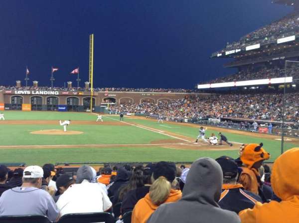 Oracle Park, section: 122, row: M, seat: 1-2