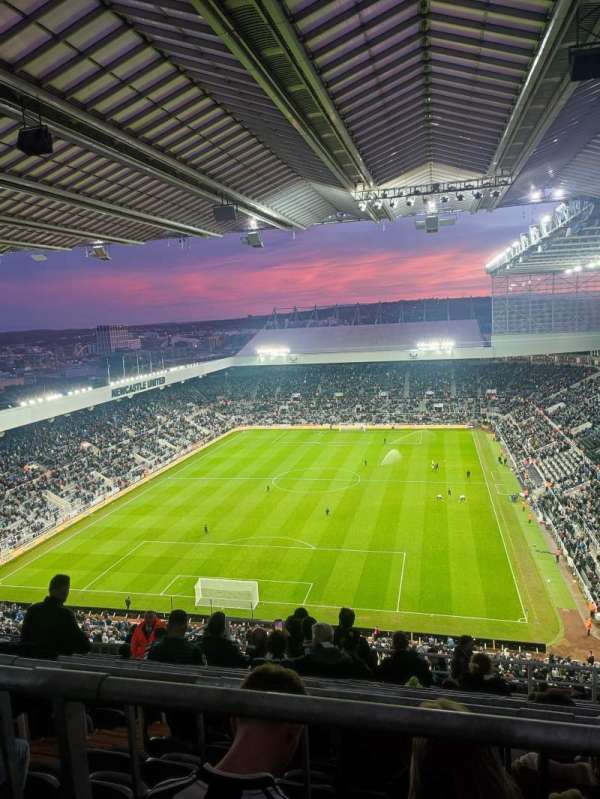 St James' Park, section: LS-L7H, row: P, seat: 446