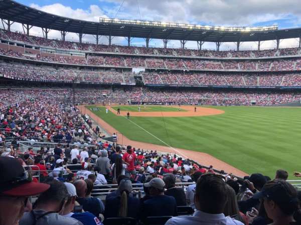 Truist Park, section: 107, row: 6, seat: 21