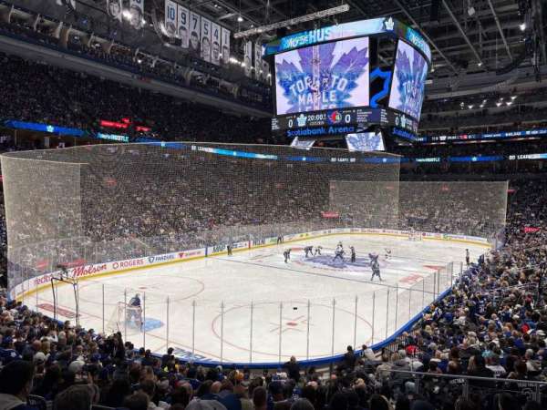 Scotiabank Arena, section: 101, row: 21, seat: 1