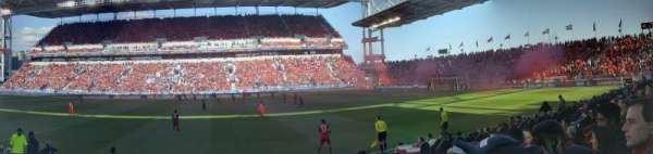 BMO Field, section: 122, row: 7, seat: 28