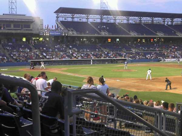 Harbor Park, section: 216, row: R, seat: 2