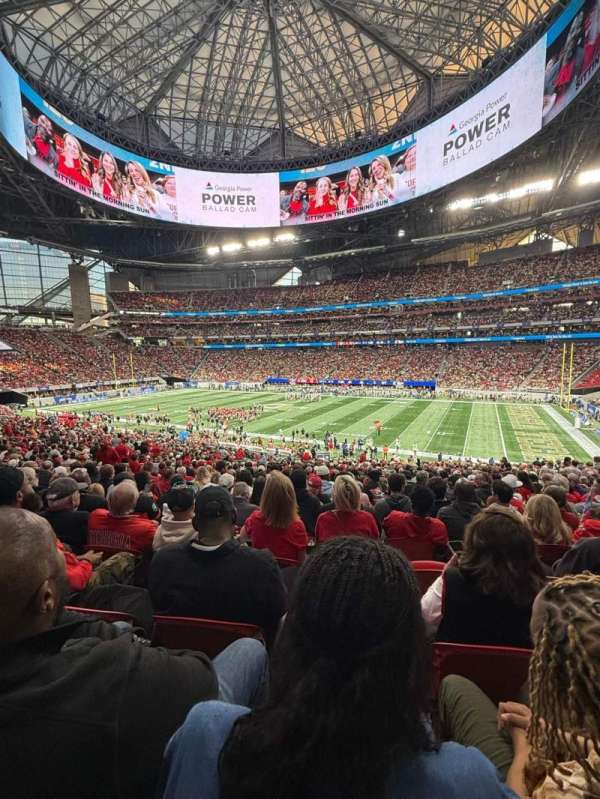Mercedes-Benz Stadium, section: 125, row: 39, seat: 11