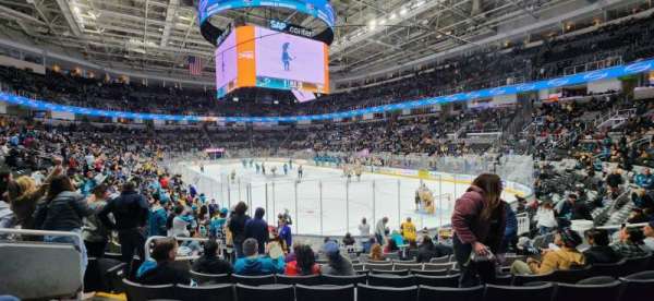 SAP Center, section: 110, row: 13, seat: 11
