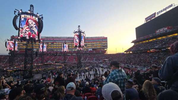 Levi's Stadium, section: 111, row: 26, seat: 7