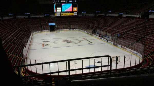 Joe Louis Arena, section: 202A, row: 5, seat: 2
