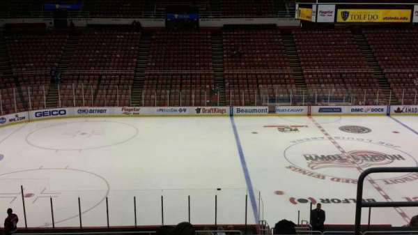 Joe Louis Arena, section: 223, row: 5, seat: 3