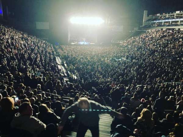 The O2, London, section: 105, row: W, seat: 167