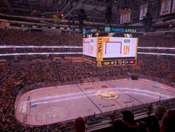 PPG Paints Arena, section: 205, row: C, seat: 8