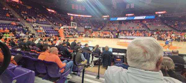 Littlejohn Coliseum, section: 111, row: D, seat: 12