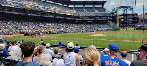 PNC Park, section: 10, row: L, seat: 5