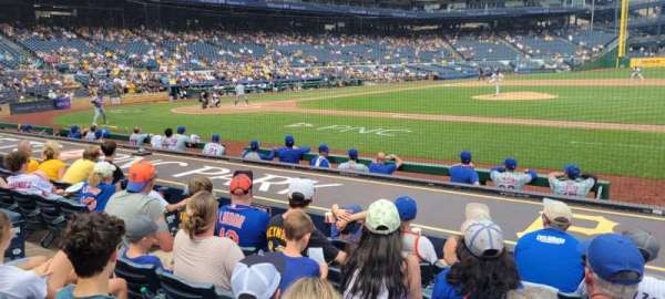 PNC Park, section: 10, row: L, seat: 5