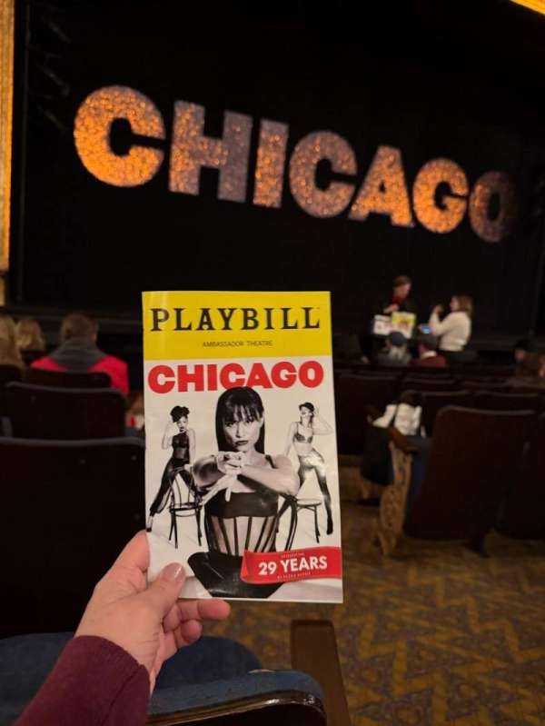 Ambassador Theatre, section: Orchestra C, row: F, seat: 1