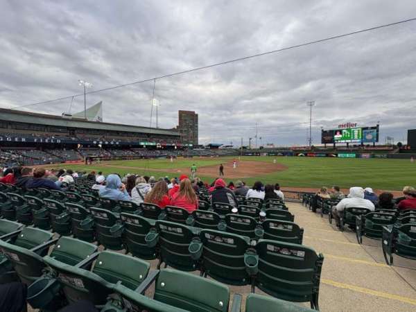 Louisville Slugger Field, section: 108, row: N, seat: 1
