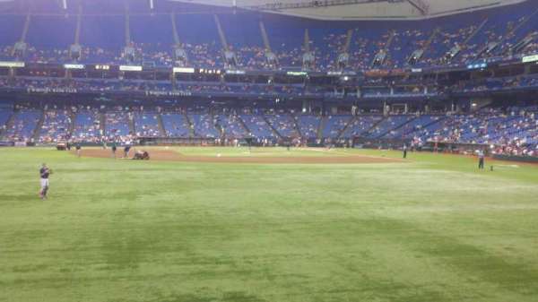 Tropicana Field, section: 145, row: T, seat: 17