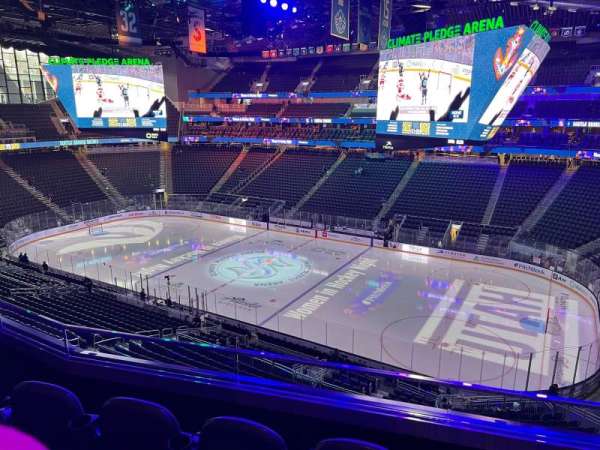 Climate Pledge Arena, section: 112, row: C, seat: 18
