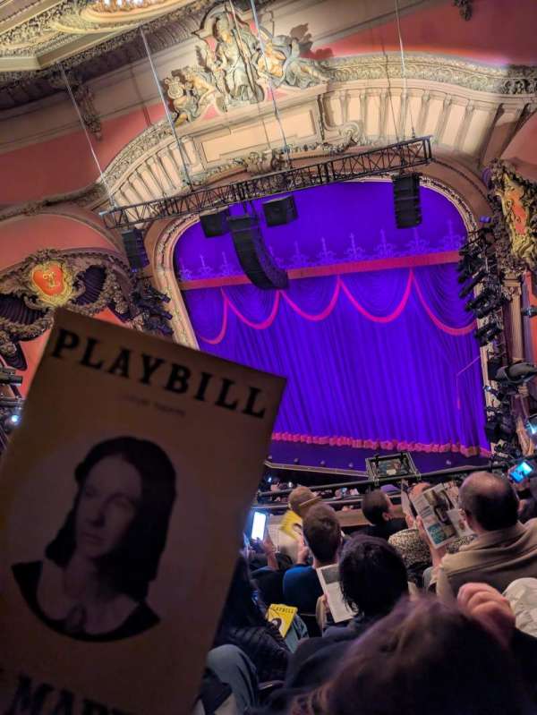 Lyceum Theatre, Broadway, section: Balcony R, row: E, seat: 16