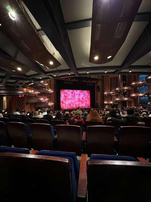 Walt Disney Theatre - Dr. Phillips Center, section: Upper Orchestra L, row: Y, seat: 11