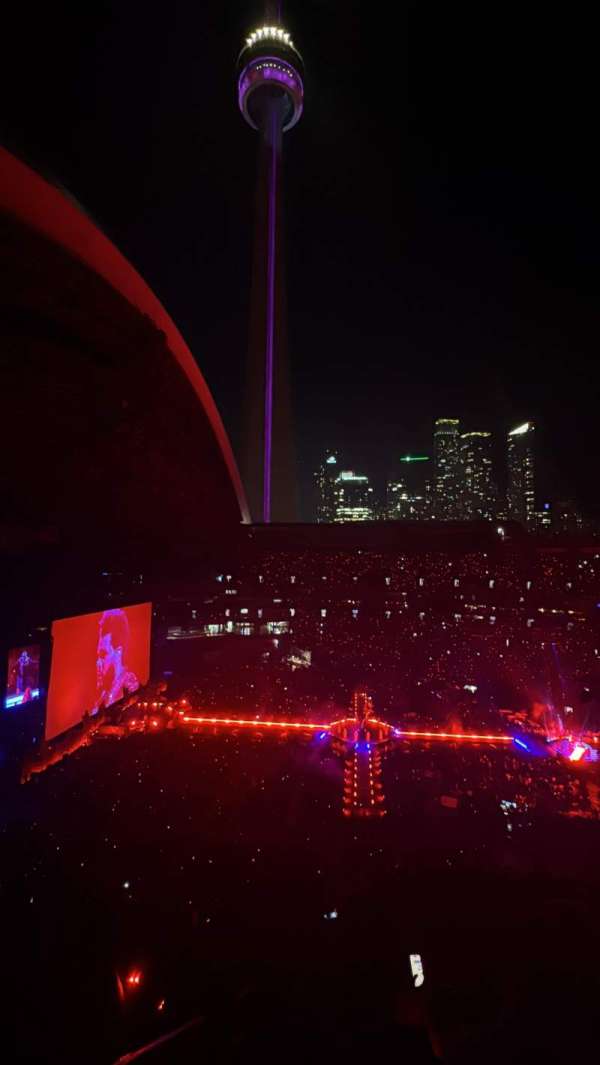 Rogers Centre, section: 536, row: 16, seat: 23