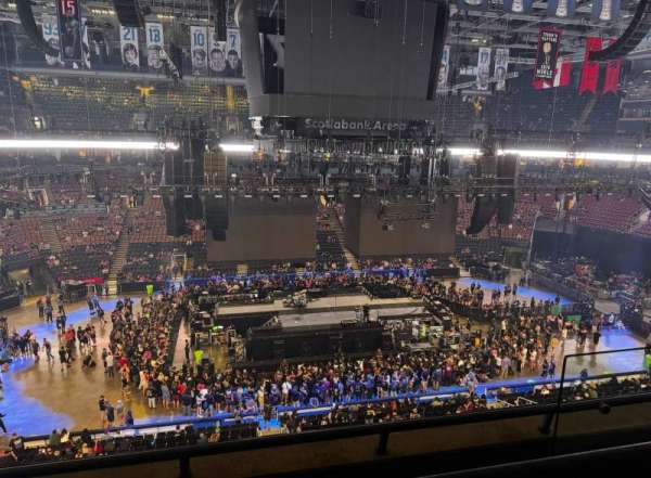Scotiabank Arena, section: 322, row: 3, seat: 4