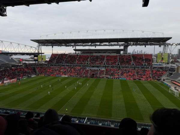 BMO Field, section: 206, row: 10, seat: 11