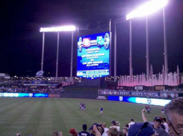 Kauffman Stadium, section: 144