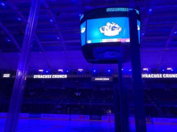 Upstate Medical University Arena, section: 122, row: 1