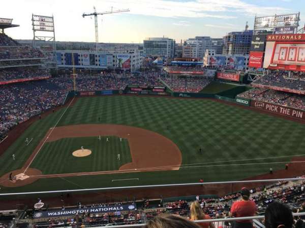 Nationals Park, section: 418, row: C, seat: 5