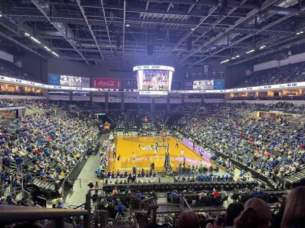Denny Sanford Premier Center, section: 111, row: X, seat: 1