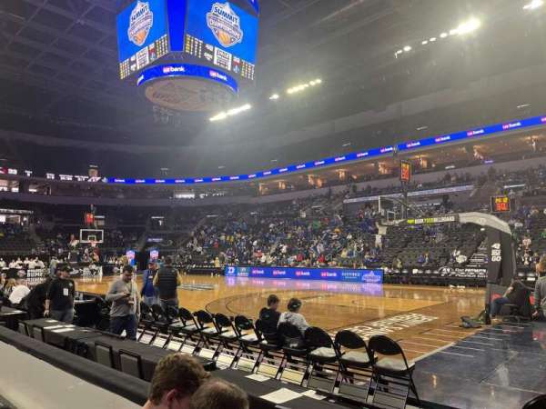Denny Sanford Premier Center, section: 102, row: B, seat: 4