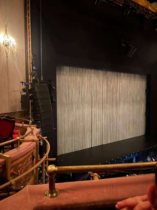 St. James Theatre, section: Mezzanine L, row: B, seat: 21