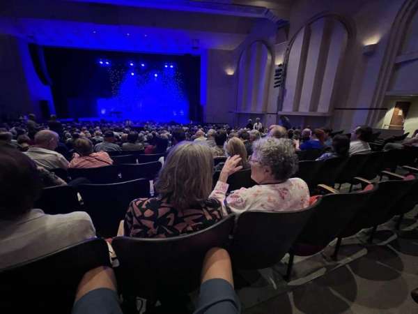 Centennial Hall, section: Orch C R, row: V, seat: 209