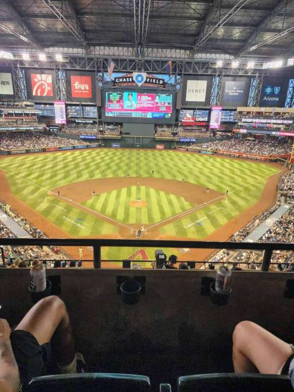 Chase Field, section: 316, row: 9, seat: 14