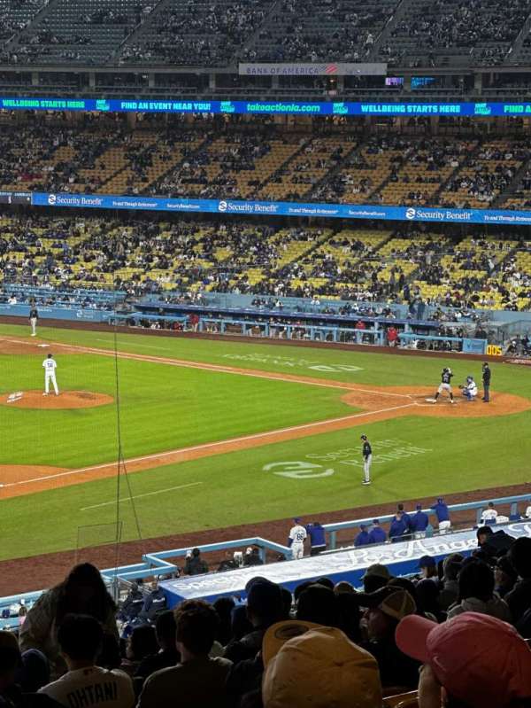 Dodger Stadium, section: 147LG, row: T, seat: 1