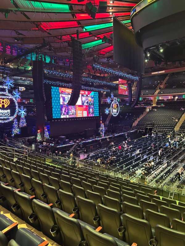 Madison square garden, section: 117, row: 9, seat: 14, 15, 16