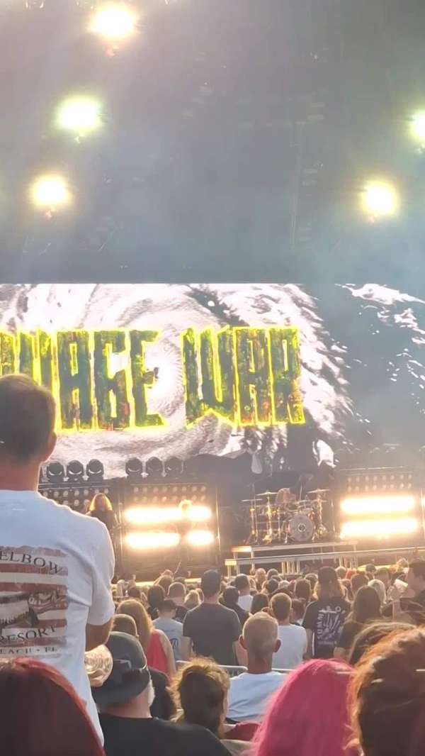 MidFlorida Credit Union Amphitheatre, section: 5, row: H, seat: 14