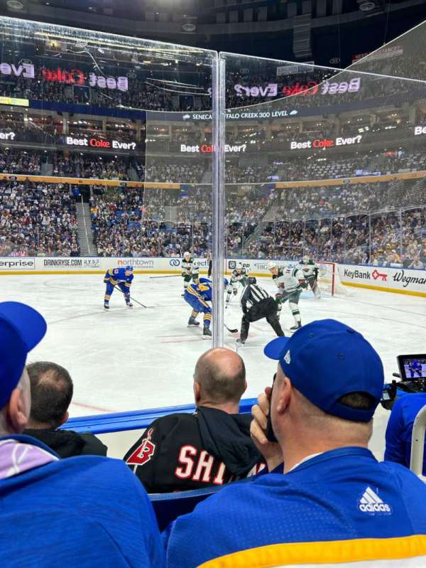 KeyBank Center, section: 104, row: 3, seat: 2