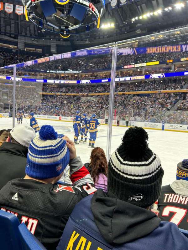 KeyBank Center, section: 104, row: 3, seat: 2