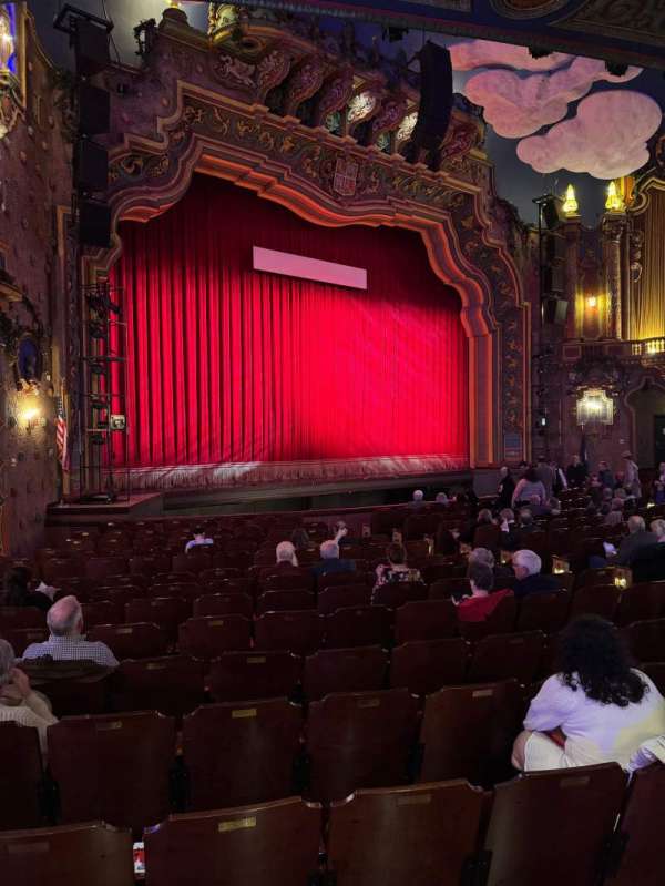 Carpenter Theatre, section: ORCH, row: P, seat: 25