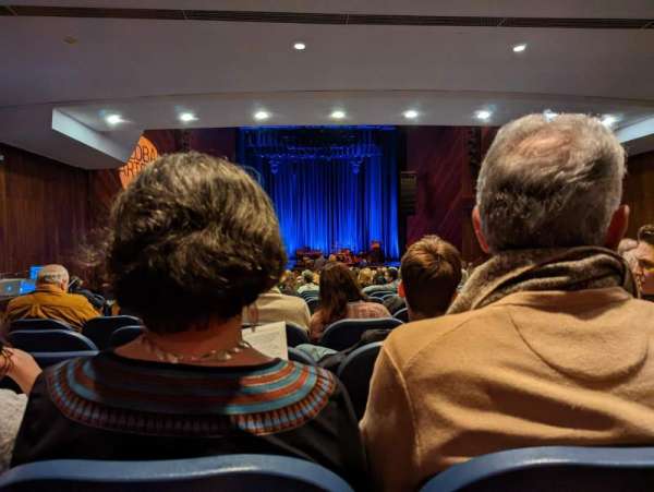 Berklee Performance Center, section: Orchestra Center, row: W, seat: 111