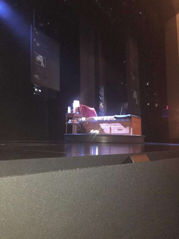 Music Box Theatre, section: Orchestra L, row: A, seat: 1